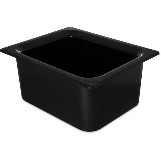 Carlisle CM110103 1/2 Size Black Coldmaster Food Pan