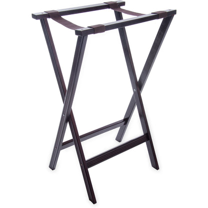Carlisle C3620W11 30" Walnut Wood Tray Stand