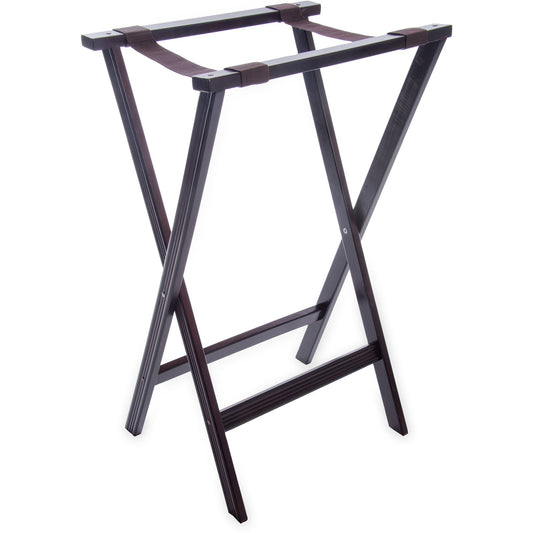 Carlisle C3620W11 30" Walnut Wood Tray Stand