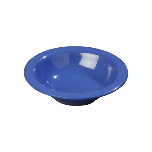 Carlisle 3303614 12 oz Ocean Blue Sierrus Melamine Rimmed Bowl
