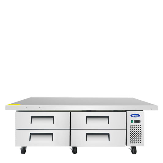 Atosa MGF8454GR 72" Chef Base with 76" Extended Top