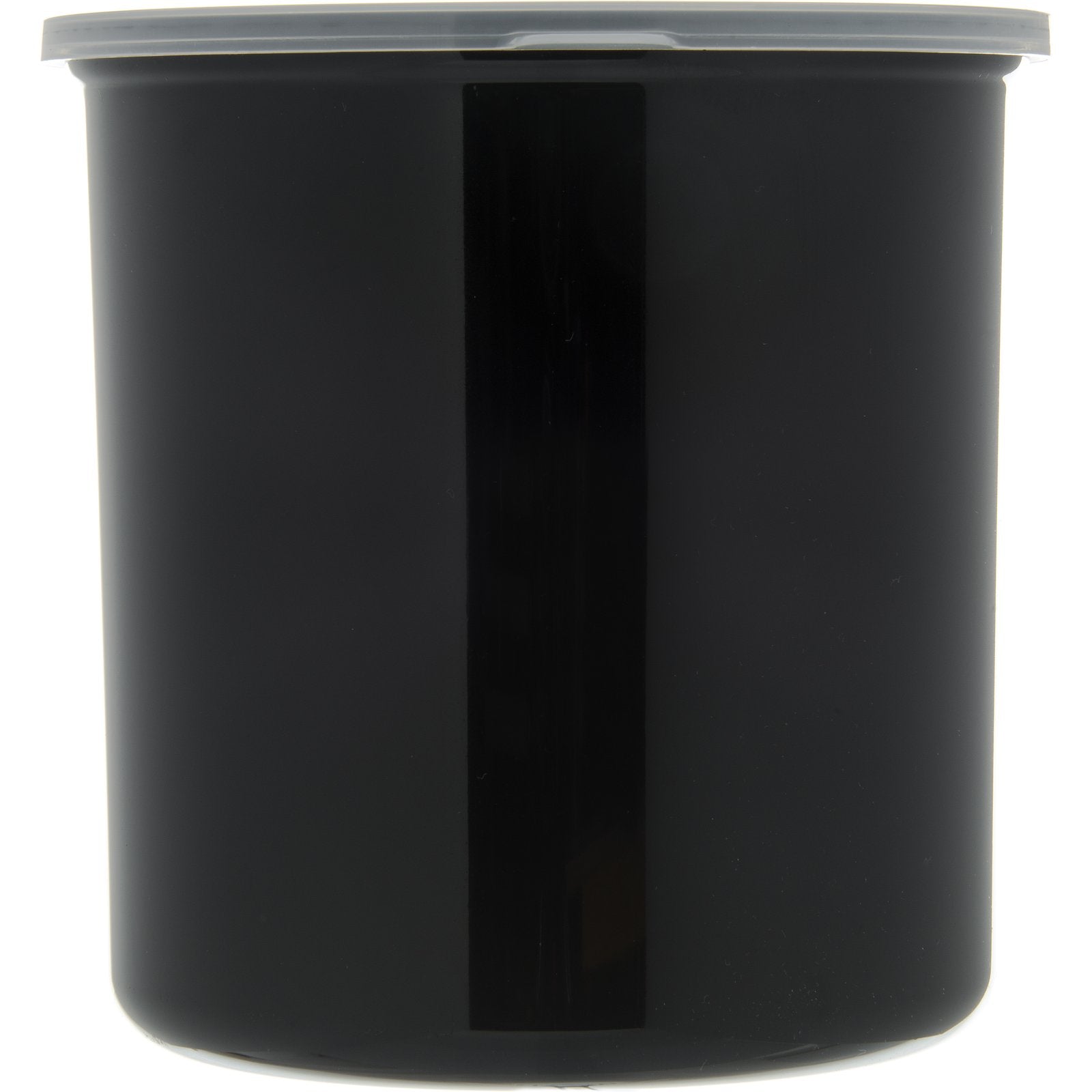 Carlisle 030203 2.7 Qt Black Classic Crock with Lid