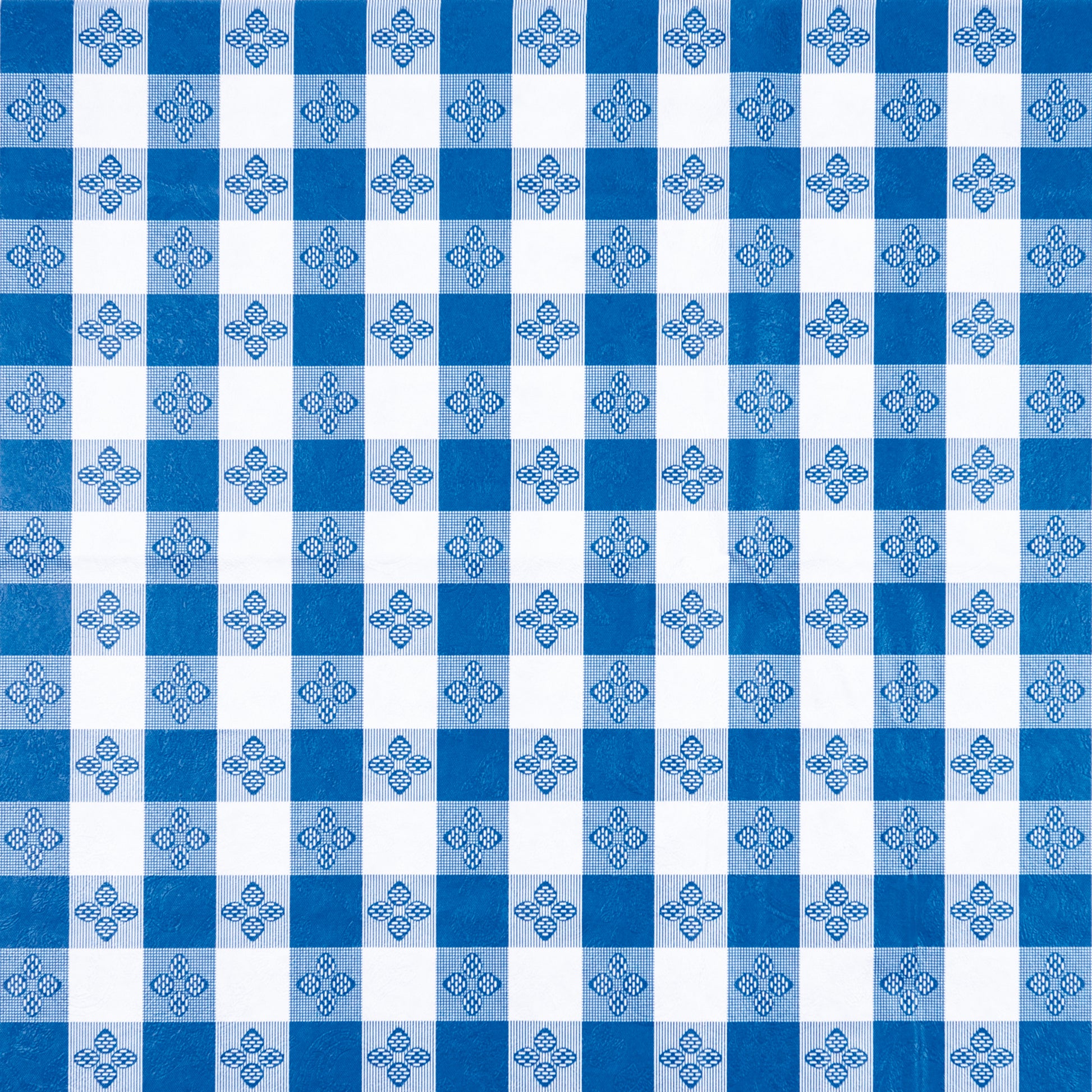 Winco TBCS-52B 52" x 52" Blue Table Cloth