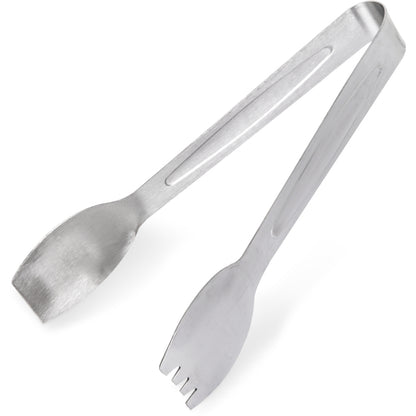 Carlisle 604609 9" Aria Salad Tong 18-8 Stainless Steel