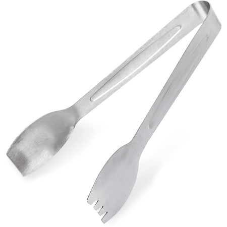 Carlisle 604609 9" Aria Salad Tong 18-8 Stainless Steel