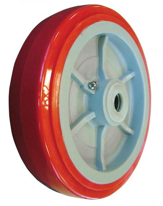Omcan 13121 Orange Wheel for 44679 and 44680 Utility Carts