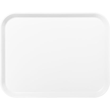 Carlisle 2015FG001 20.25" x 15" Bone White Glasteel Fiberglass Tray