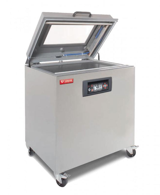 Omcan 50005 Turbovac Heavy-Duty Table Top Vacuum Packaging Machine with Aluminum Cover and 31.5" Seal Length