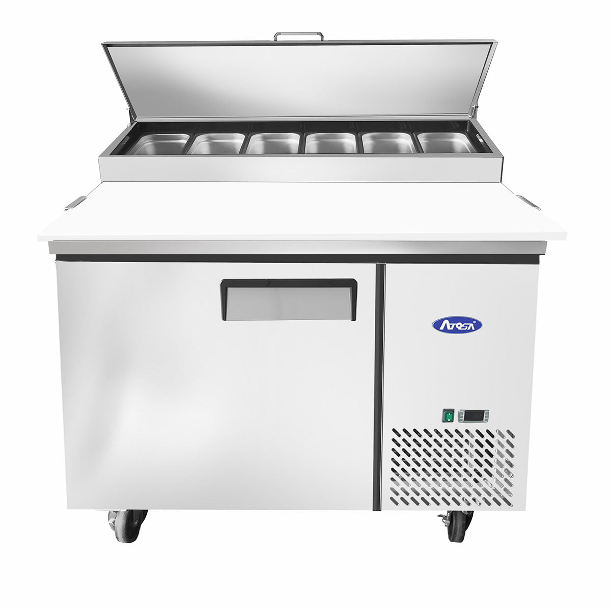 Atosa MPF8201GR 44" Refrigerated Pizza Prep Table