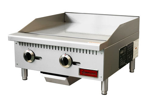 Omcan 47374 24" Two Burner Griddle