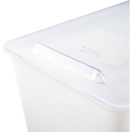 Carlisle BIN4402 44 gal White LDPE Ingredient Bin