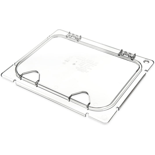 Carlisle CM10240Z07 1/2 Size Clear Coldmaster EZ Access Lid with Notches