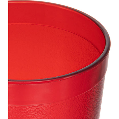 Carlisle 522010 20 oz Ruby SAN Stackable Plastic Tumbler