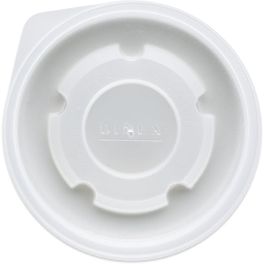 Dinex DX40008714 Translucent Heritage Mug & Bowl Lid (2000/cs)