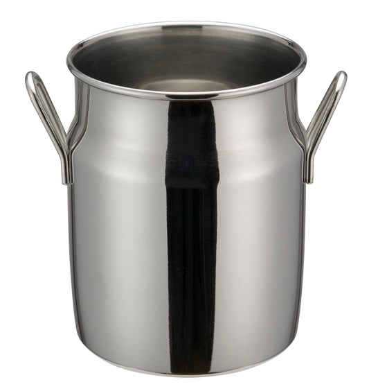 Winco DDSD-103S 3-1/8" Stainless Steel Mini Milk Can