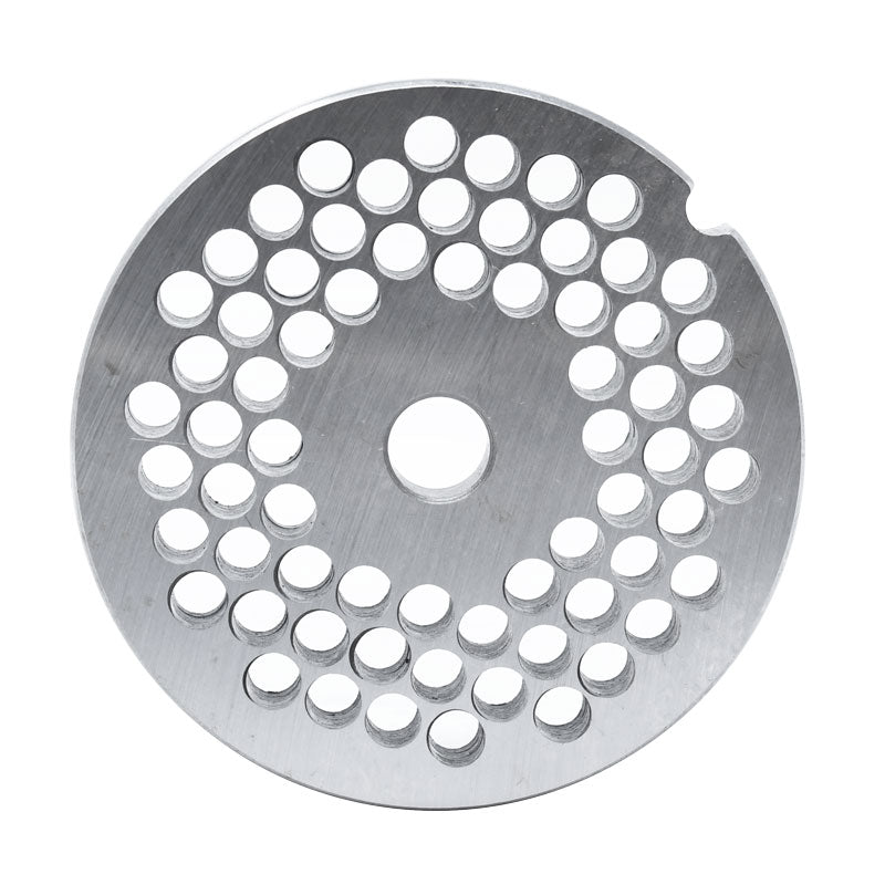Omcan 11248 #22 One Notch/Round Carbon Steel Hubless Machine Plate, 6mm (1/4")