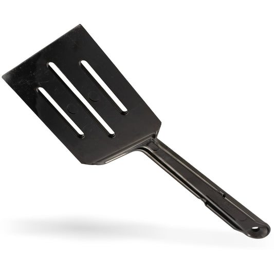 Carlisle 490003 13-1/2" Black High Heat Plastic Slotted Turner