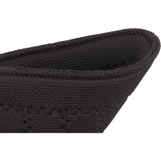 San Jamar UHP77BK 7" x 7" Black Neoprene Ultigrip Hot Pad