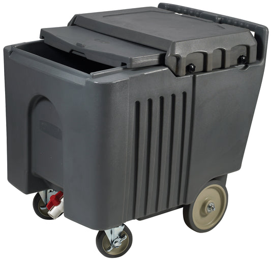 Winco IIC-29 125 Lb Insulated Ice Caddy w/ Sliding Cover