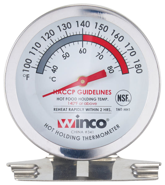 Winco TMT-HH1 2" Dial Hot Holding Thermometer