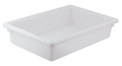 Winco PFFW-6 18" x 26" x 6" White Polypropylene Food Storage Box