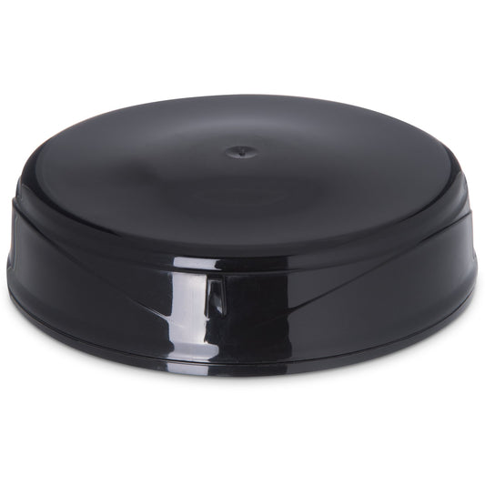 Carlisle DX3353IL03 5.25" x 1.45" Black DuraTherm Insulated Soup Bowl Lid Cover