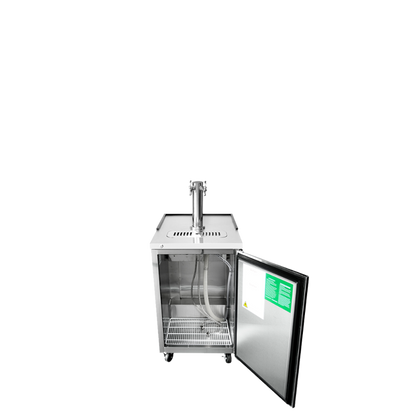 Atosa MKC23GR 23" Stainless Steel Exterior Keg Cooler