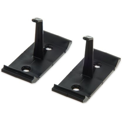 Carlisle 4073300 1-3/4" Black Roll 'N Grip Hook/4 Screws (2 per pack)