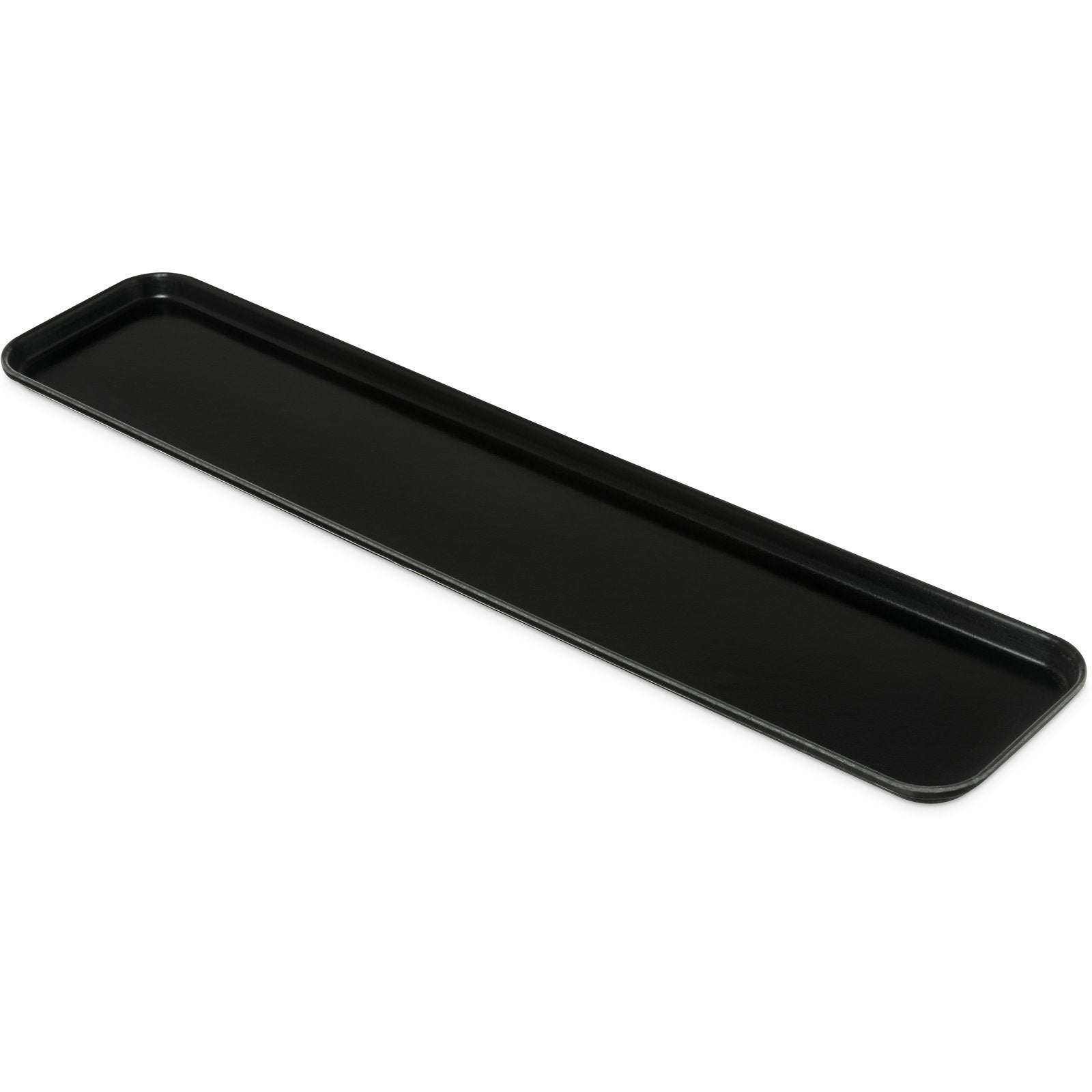 Carlisle 630FMT309 30" x 6 7/16" x 3/4" Ebony Fiberglass Market Tray