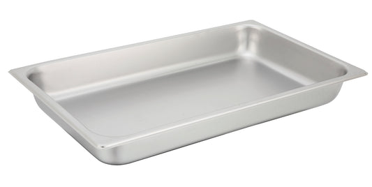 Winco SPF2 Full-size Stainless Steel Straight-sided Steam Pan