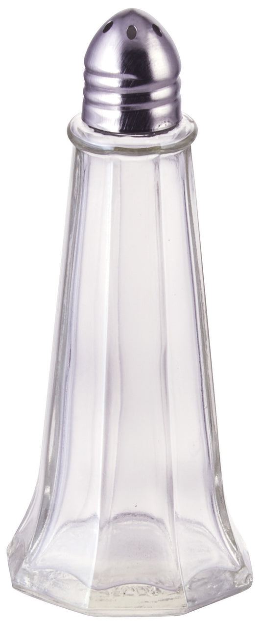 Winco G-110 1 oz. Stainless Steel Top Tower Shaker