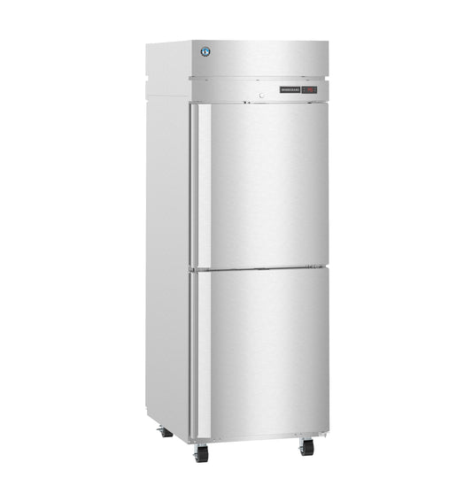 Hoshizaki HC1A-HS-HS One Section Half Stainless Steel Doors with Lock Upright Pass Thru Heated Cabinet