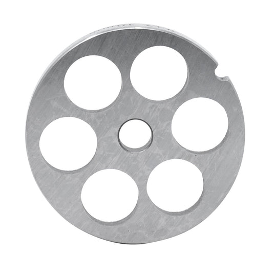 Omcan 11243 #12 One Notch/Round Carbon Steel Hubless Machine Plate, 18mm (3/4")