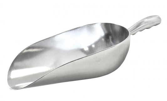Omcan 27684 85 oz Aluminum Scoop with Round Bottom