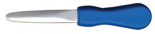 Omcan 11523 3 3/4-inch Oyster Knife with Blue Handle