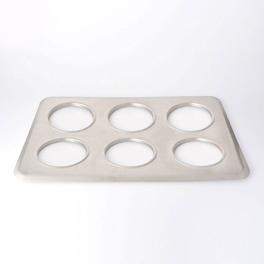 Omcan 46367 Adapter Plates - Fit (6) 2.5 QT Steam Table Insets