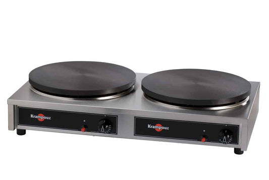 Krampouz CGCIM4 Gas Two Burner Crepe Maker - Luxury Range