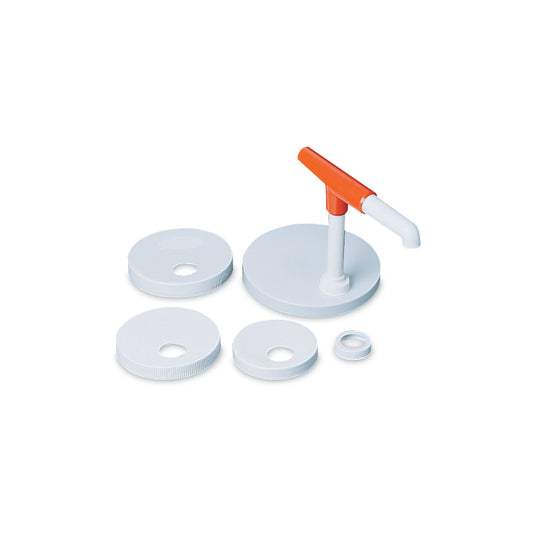 San Jamar P7410 White Mega Pump Kit