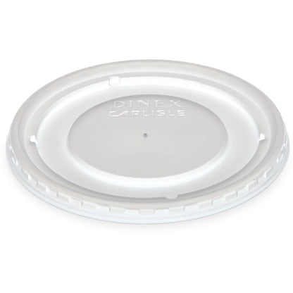 Dinex DX33008714 4.375" Translucent Turnbury Bowl Lid (1000/cs)