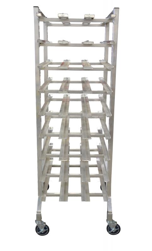 Omcan 27769 Can Rack with 9 Layers of Can Storage