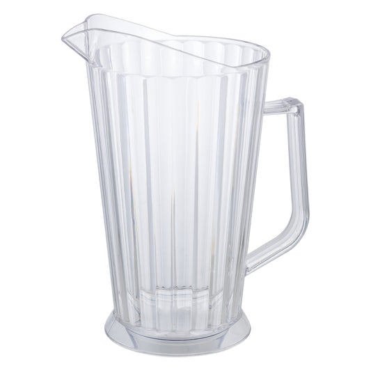 Winco WPCB-60 60oz. Clear Polycarbonate Beer Pitcher