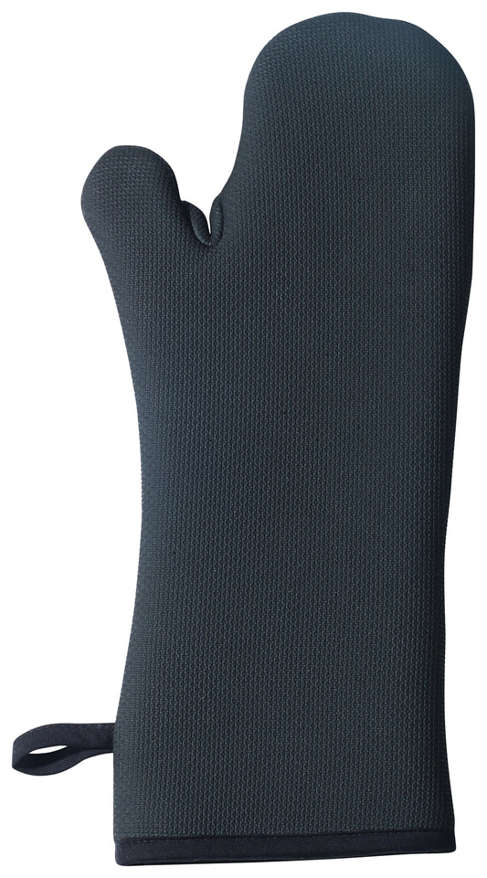 Winco OMNP-17 17" Black Neoprene Oven Mitt
