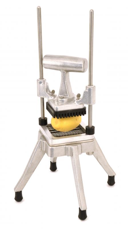 Omcan 41859 Countertop Vertical Potato Cutter with 3/8" Cutter Blade