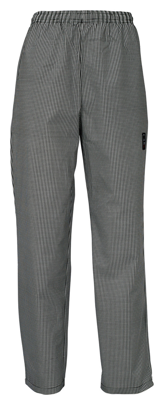 Winco UNF-4KXXL 2XL Houndstooth Chef Pants