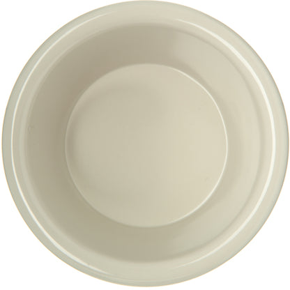 Carlisle S285-842 4 oz Bone Melamine Smooth Ramekin - Cash & Carry (12/st)