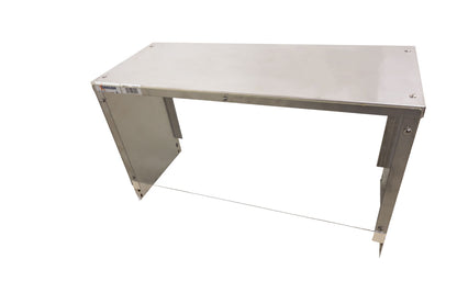 Omcan 47021 30-inch Sneeze Guard for 2 Pan Steam Table