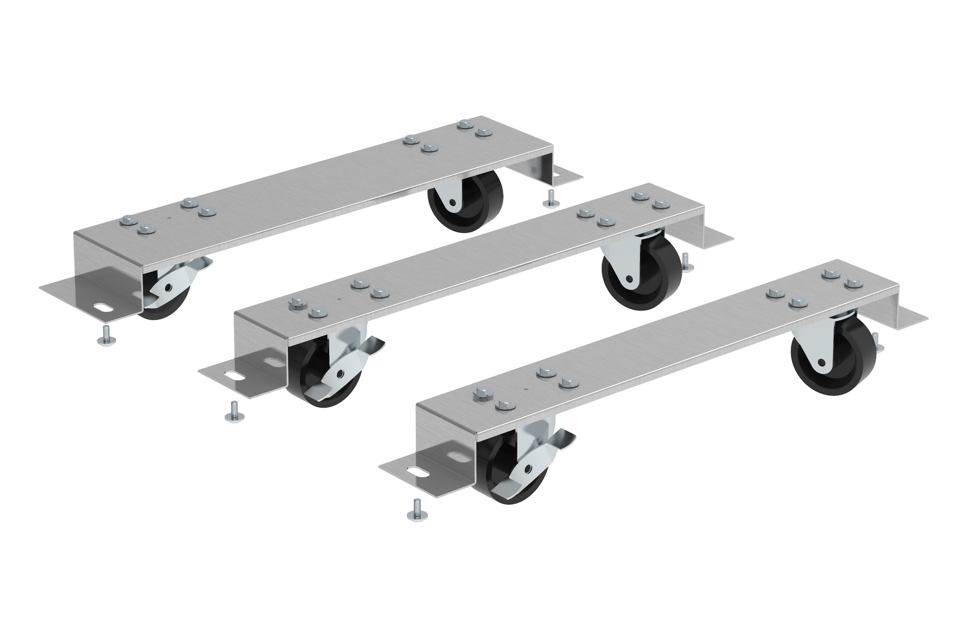 Hoshizaki HS-5662 Caster & Rail Kit for Two Section Back Bar Refrigerators