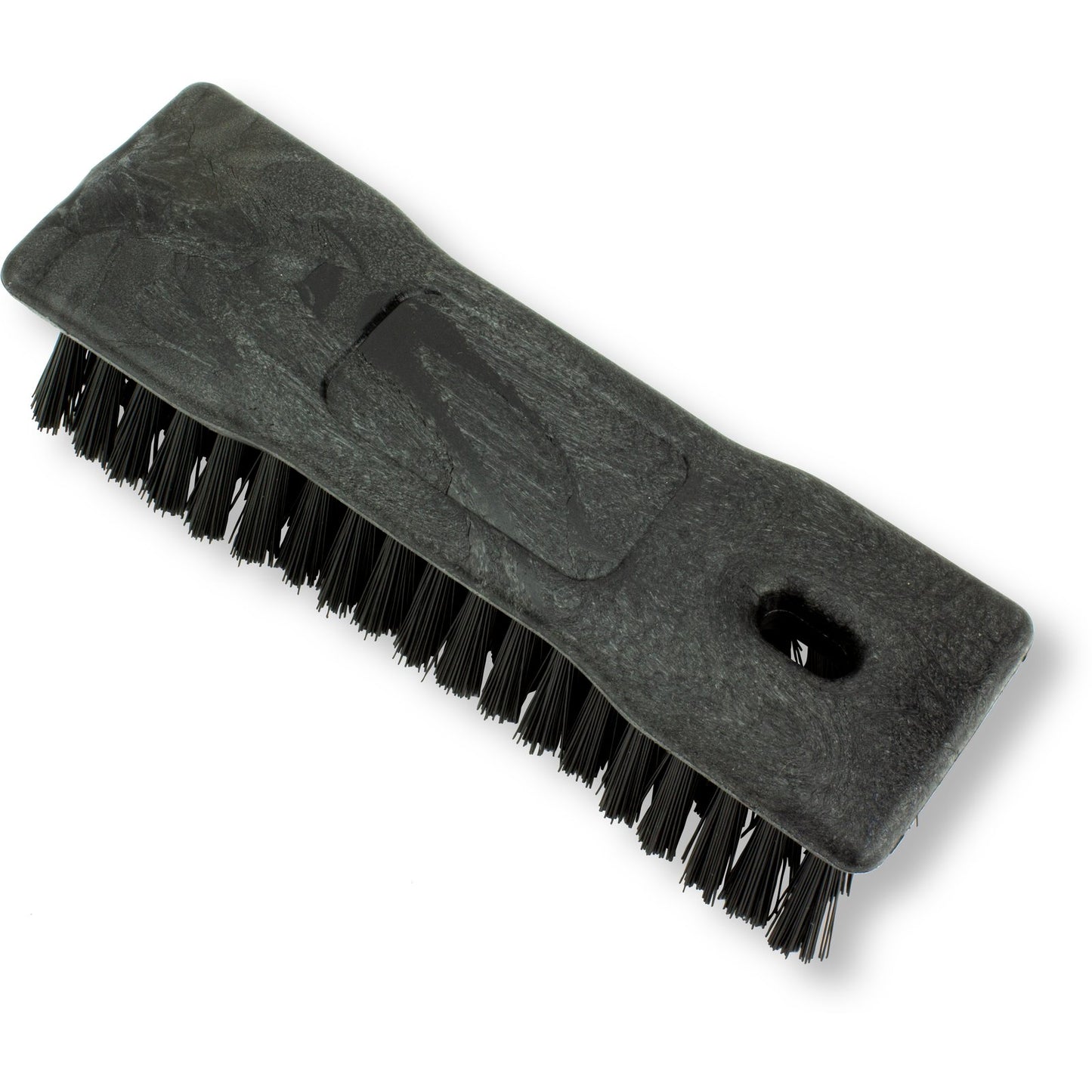 Carlisle 42024EC03 8" Black Comfort Grip Hand Scrub Brush