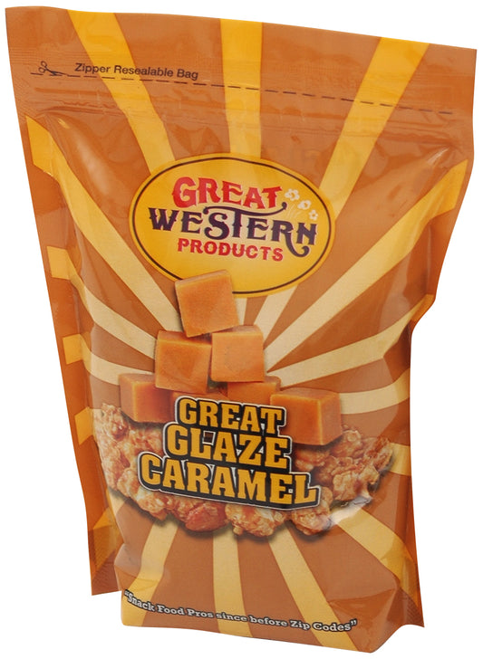 Winco 40021 Benchmark Caramel Corn Glaze - 28 oz.
