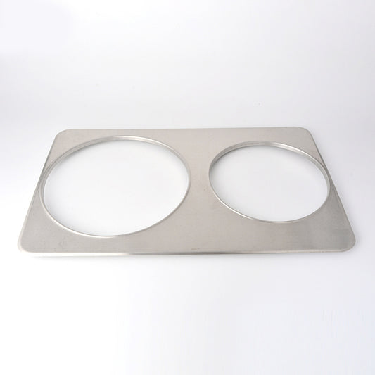 Omcan 46369 Adapter Plates - Fit (1) 7 QT And (1) 11 QT Steam Table Insets